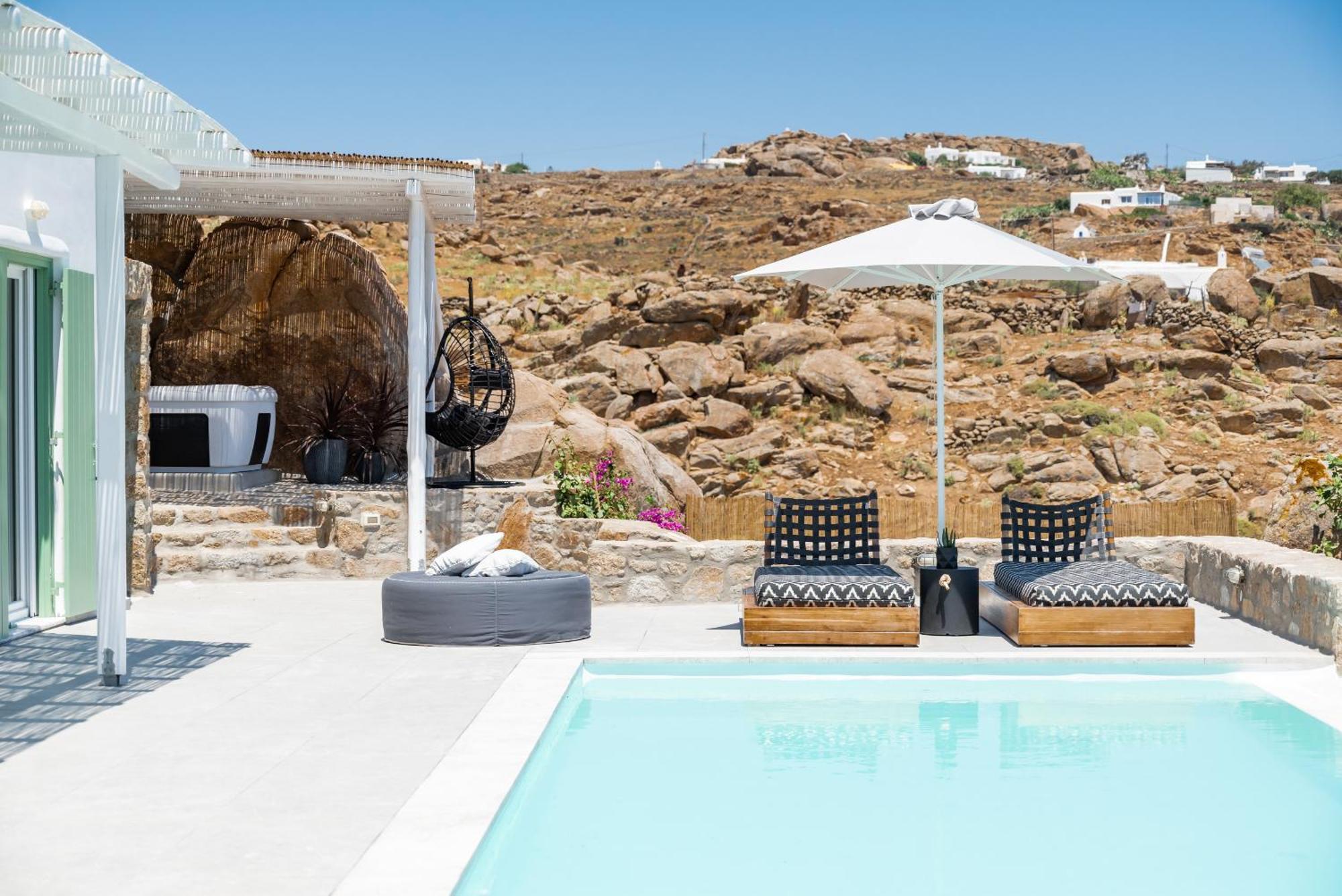 פאראגה Dioni Villa Mykonos מראה חיצוני תמונה